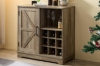 Picture of [FLOOR MODEL CLEARANCE] KENZO 80 One-Door Storage Wine Cabinet/Buffet(Grey)