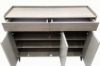 Picture of [FLOOR MODEL CLEARANCE] VALEN 120 3-Door 2-Drawer Shoe Cabinet