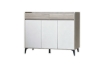 Picture of [FLOOR MODEL CLEARANCE] VALEN 120 3-Door 2-Drawer Shoe Cabinet