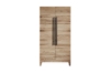 Picture of [FLOOR MODEL CLEARANCE] WALLACE Large Oak Wood Multifunctional Storage Bar Cabinet