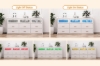 Picture of LUMEO 9-Drawer Dresser/Storage Cabinet with LED Lights (White)