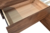 Picture of WALNOVA 3PC/4PC/5PC/6PC Genuine Walnut Veneer Bedroom Combo Set with Side Pier in Queen Size