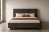 Picture of RIDHELINE 4PC/5PC/6PC Genuine Wood Veneer Bedroom Combo Set in Queen/King Size