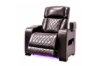 Picture of VOLT Air Leather Dual Motor Power Reclining Sofa Range with Heating and Cooling Cup Holder & Storage & Type-C Port & Wireless Charging & LED Lighting (Brown)