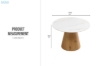 Picture of PHOENIX D110 Ceramic Top Dining Table