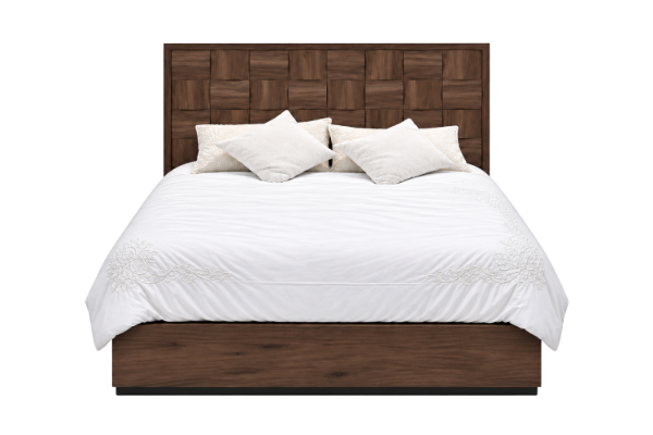 Picture of MERIDIAN Bed Frame in Queen Size with 3D Panel Design