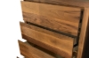 Picture of WALNOVA 4-Drawer Genuine Walnut Veneer Tallboy