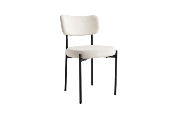 Picture of NOLA Teddy Fabric Dining Chair (Off White)