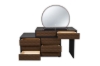 Picture of MARGERY 8-Drawer 100-200 Extension Dressing Table with LED Mirror