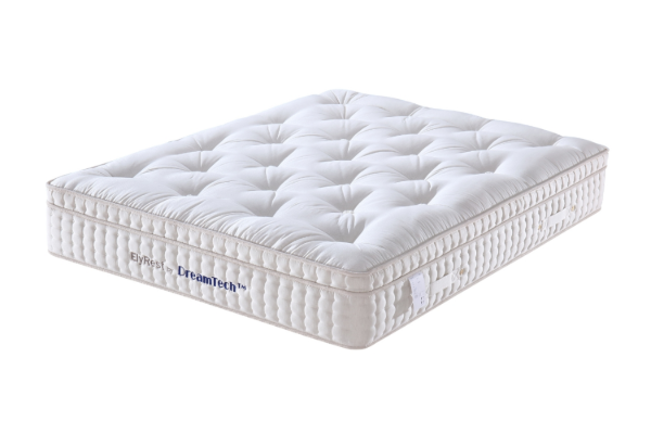 Picture of ELYREST Handcrafted Horsehair, Cashmere & Camel Wool Mini Pocket Spring Mattress in Queen Size