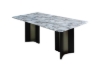 Picture of VAREN 160/180 Microcrystalline Stone Top Dining Table