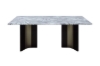 Picture of VAREN 160/180 Microcrystalline Stone Top Dining Table