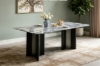 Picture of VAREN 160/180 Microcrystalline Stone Top Dining Table