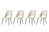 Picture of LIVIA Teddy Fabric Dining Chair (Off White)