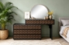 Picture of MARGERY 8-Drawer 100-200 Extension Dressing Table with LED Mirror