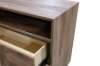 Picture of MERIDIAN 2-Drawer Bedside Table with 3D Panel Design