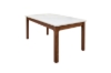 Picture of HARU Solid Wood Dining table with Sintered Stone Top - 160