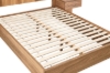 Picture of WALNOVA  Genuine Walnut Veneer Bed Frame with Bedside Tables & Side Pier Set in Queen Size