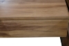 Picture of WALNOVA  Genuine Walnut Veneer Bed Frame with Bedside Tables & Side Pier Set in Queen Size