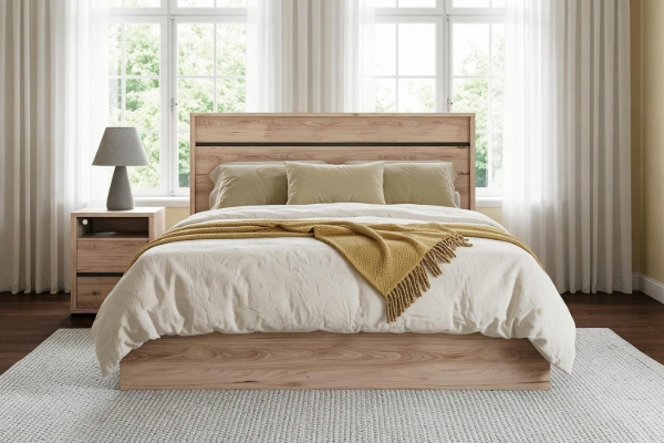 Picture of OAKFORD Bed Frame in Queen/King Size