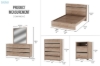 Picture of OAKFORD 4PC/5PC/6PC Bedroom Combo Set in Queen/King Size