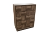 Picture of MERIDIAN 5-Drawer Tallboy with 3D Panel Design