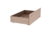 Picture of OAKFORD Bed Frame with Two Movable Storage Drawers in Queen/King Size