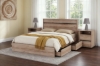 Picture of OAKFORD Bed Frame with Two Movable Storage Drawers - King Size
