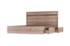 Picture of OAKFORD Bed Frame with Two Movable Storage Drawers - King Size