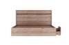 Picture of OAKFORD Bed Frame with Two Movable Storage Drawers - King Size