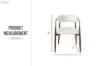 Picture of MARCO Chenille Upholstered Dining Chair
