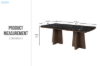 Picture of AUREN 213 Marble Top Dining Table
