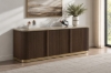 Picture of MARCO 4-Door Marble Top Console Table/Sideboard