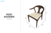 Picture of AKARI Solid Ash Wood Dining Chair