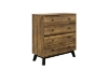 Picture of [FLOOR MODEL CLEARANCE]CALLA 4-Drawer Solid Acacia Wood Tallboy