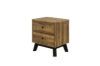 Picture of [FLOOR MODEL CLEARANCE]CALLA 2-Drawer Solid Acacia Wood Bedside Table