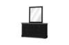 Picture of [FLOOR MODEL CLEARANCE]LOUIS 6-Drawer Dresser and Mirror with LED Lighting (Black)