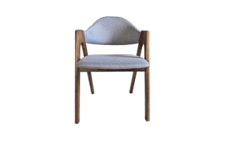 Picture of RENA Solid Ash Wood Dining Chair - Each