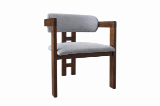 Picture of YAMA Solid Ash Wood Dining Armchair - Each