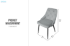 Picture of CELINE Dining Chair (Light Grey)