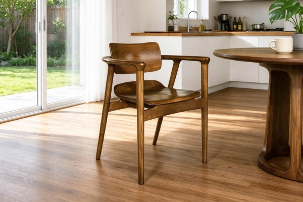 Picture of MORI Solid Ash Wood Dining Armchair